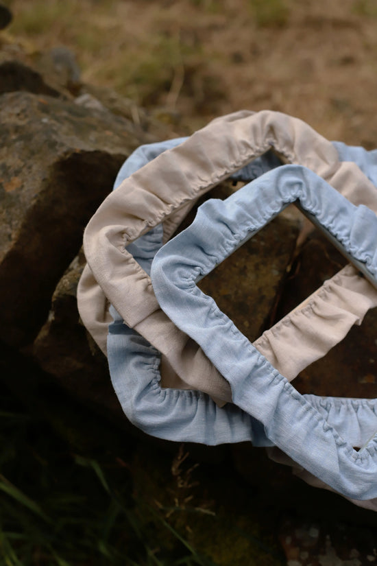 Sky Blue Ruffle Frame