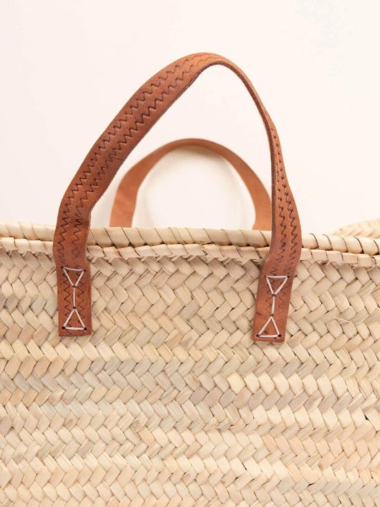 Parisienne Basket Bag - Tan