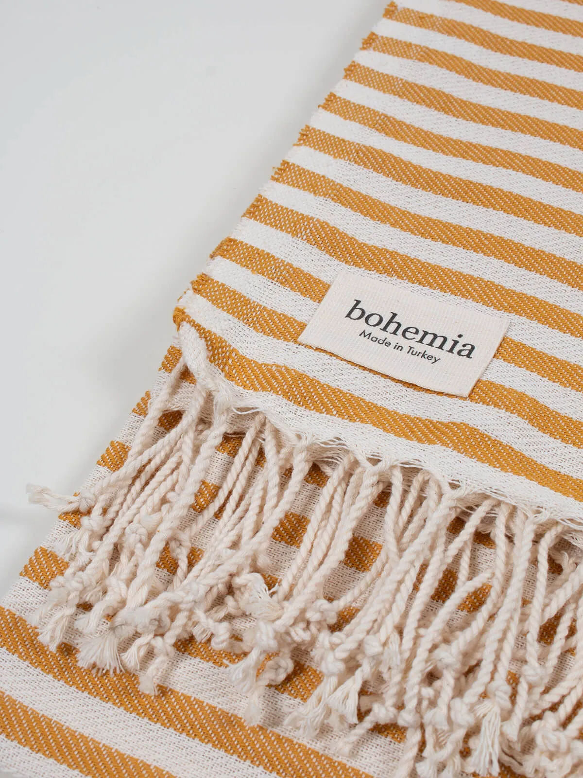 Sorrento Hammam Towel - Mustard