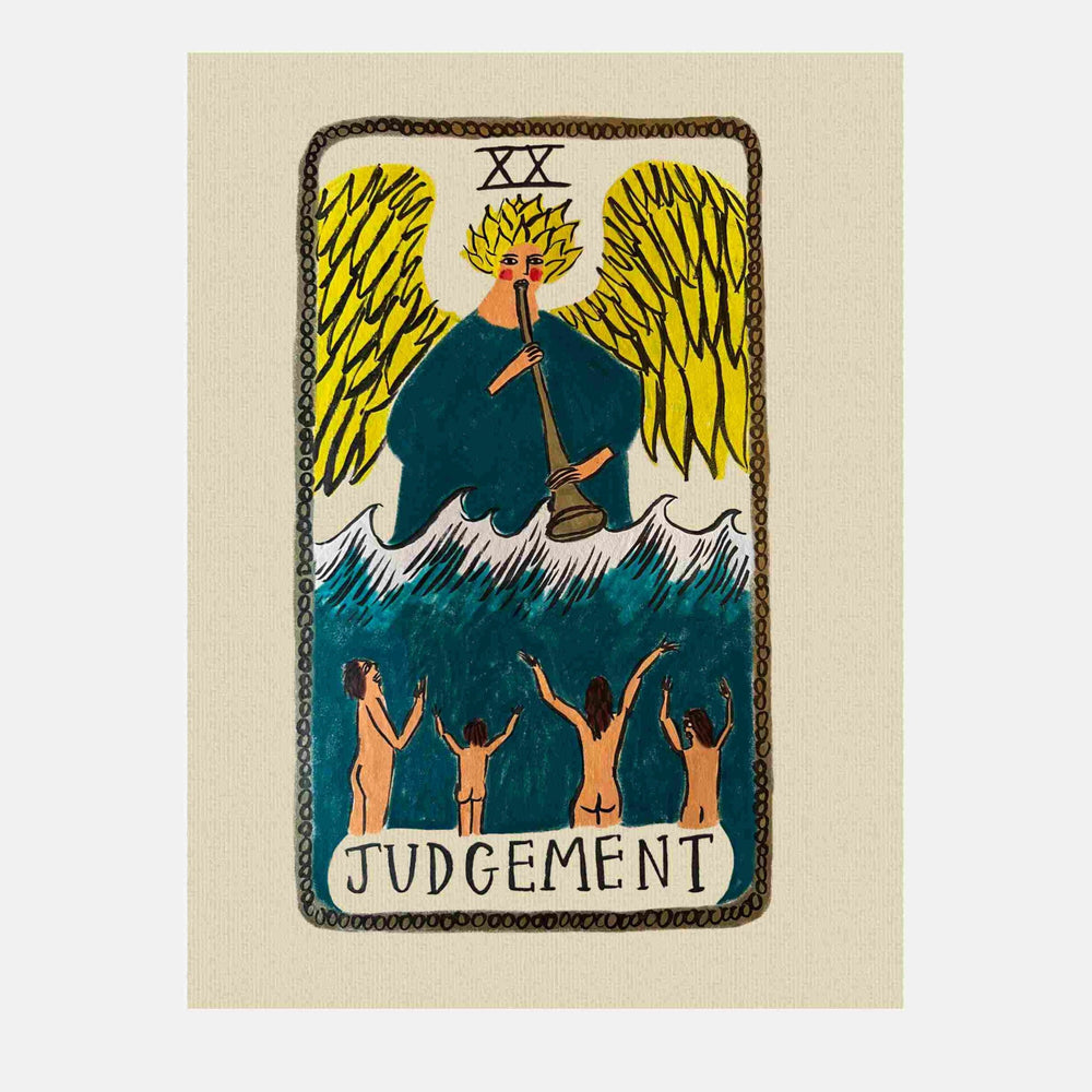 Tabby Booth • Judgement • Tarot Card Print