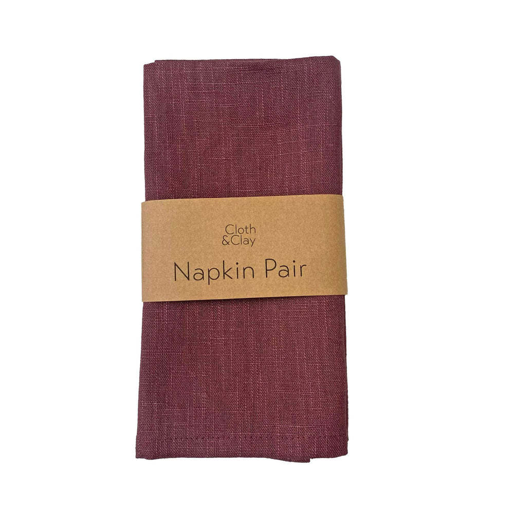 Linen Napkin Pair