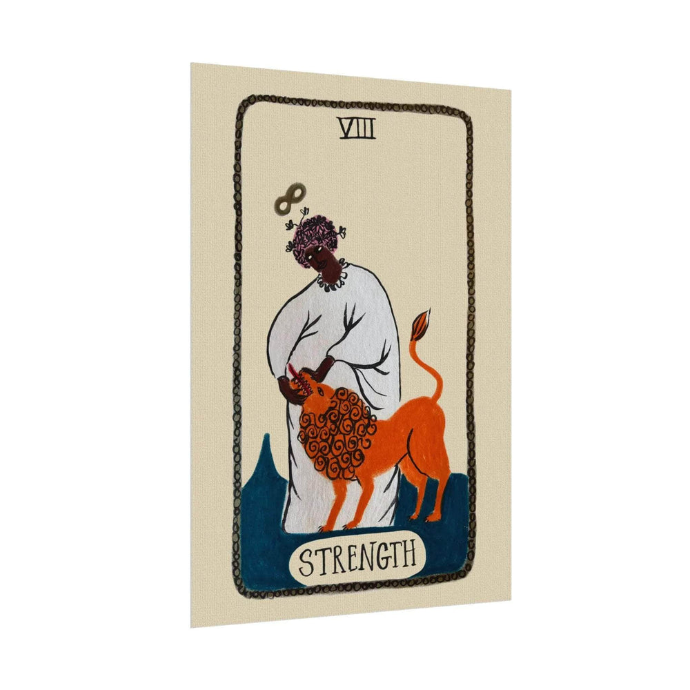 Tabby Booth Fine Art Tarot Print • Strength