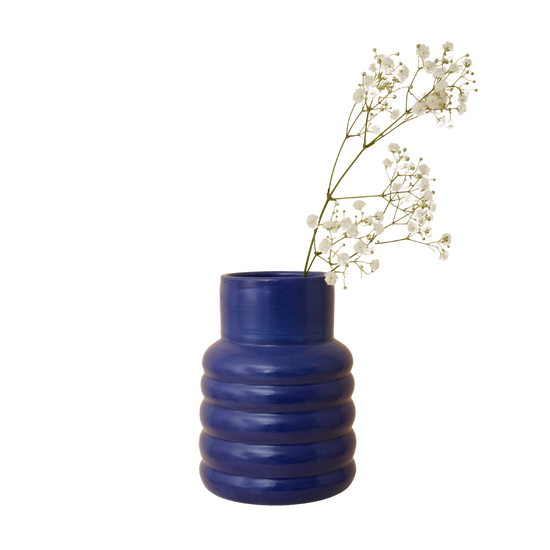 Ripple Vase - Blue