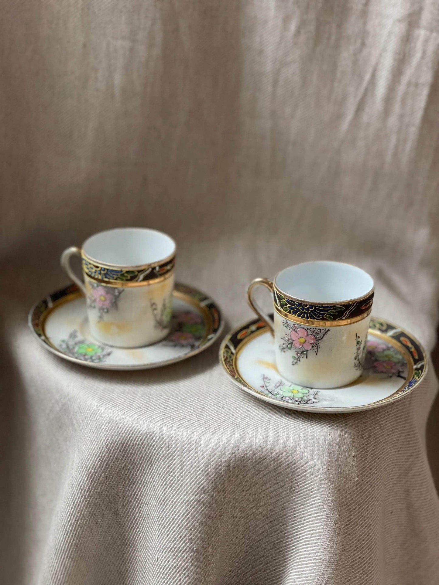 A Pair of Japanese Espresso Cups