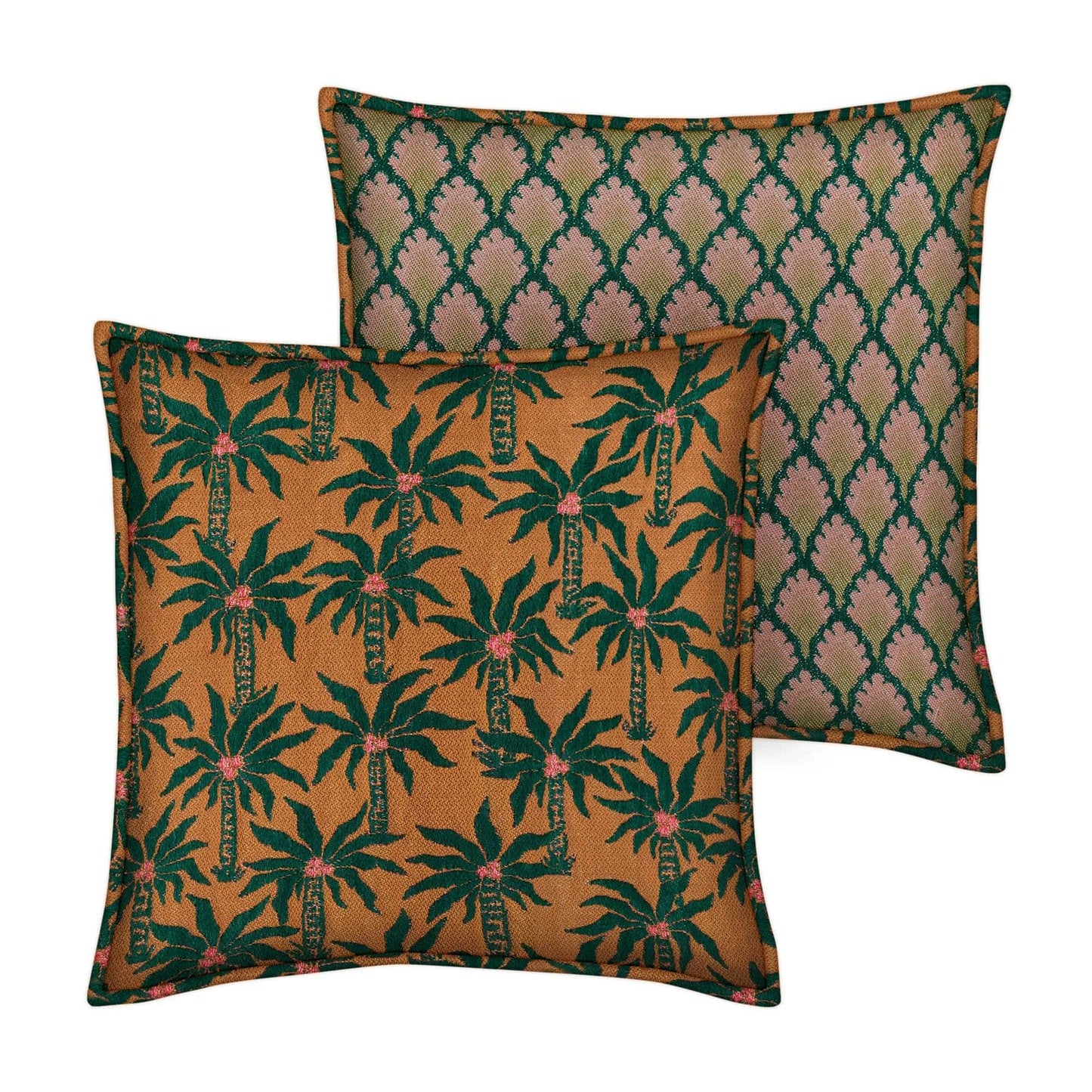 Double Sided Cushion Laura Moss & Caramel x Jessica Moss & Rose