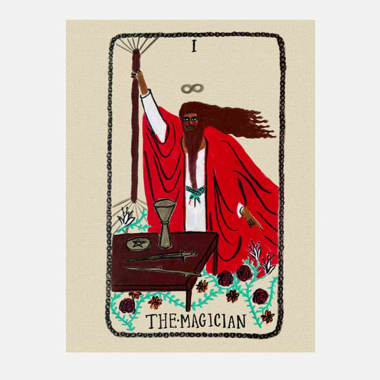 Tabby Booth • The Magician • Tarot Card Print