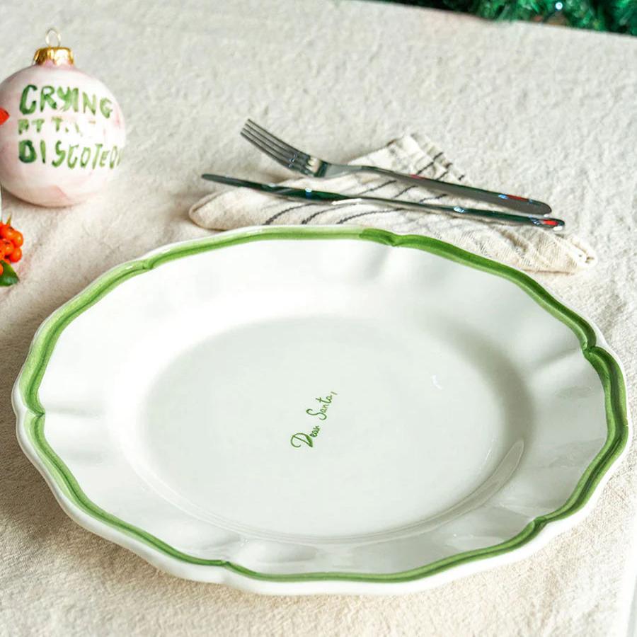 Dear Santa Big Plate