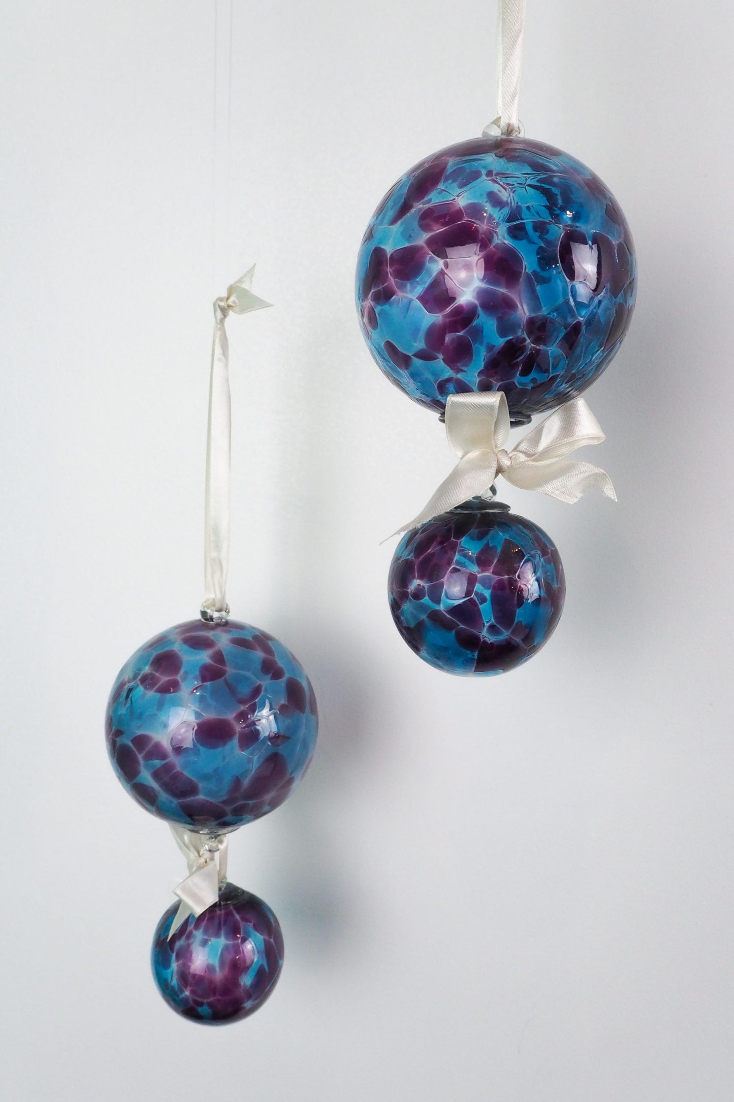 Tiered Antique Glass Bauble