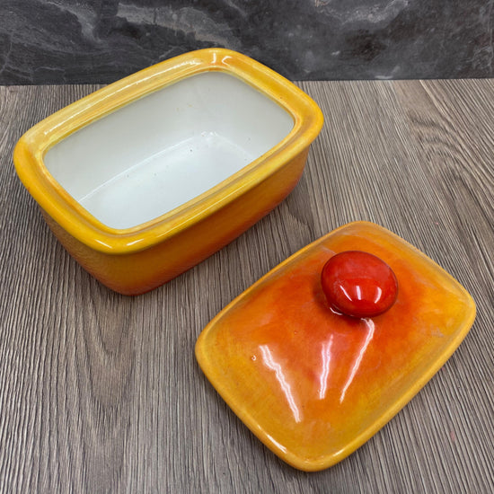 Butter Dish with Lid - Sunrise/Sunset