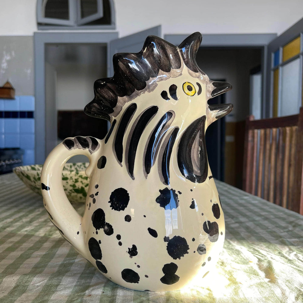 The Manganese Rooster Jug