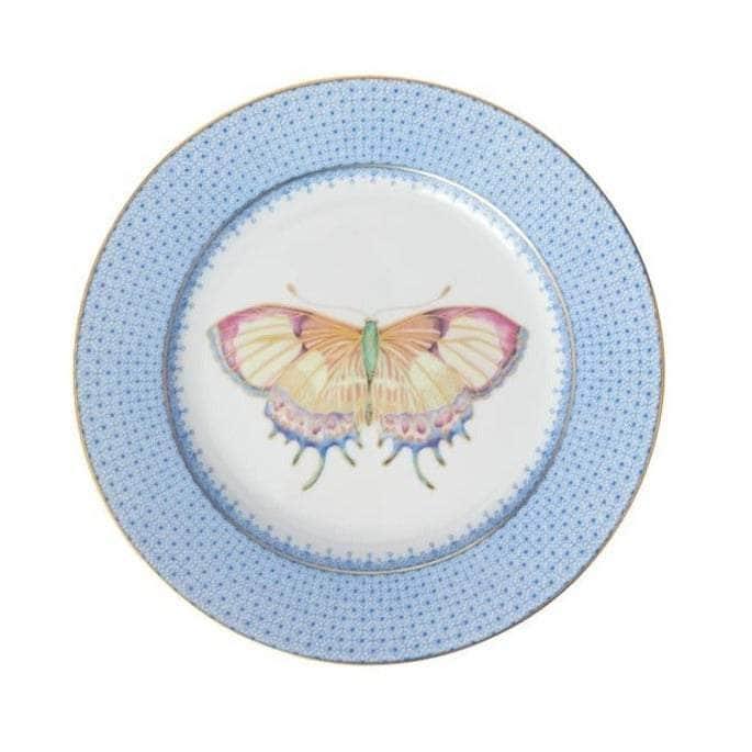 Blue Lace Butterfly Side Plate | Set of 4