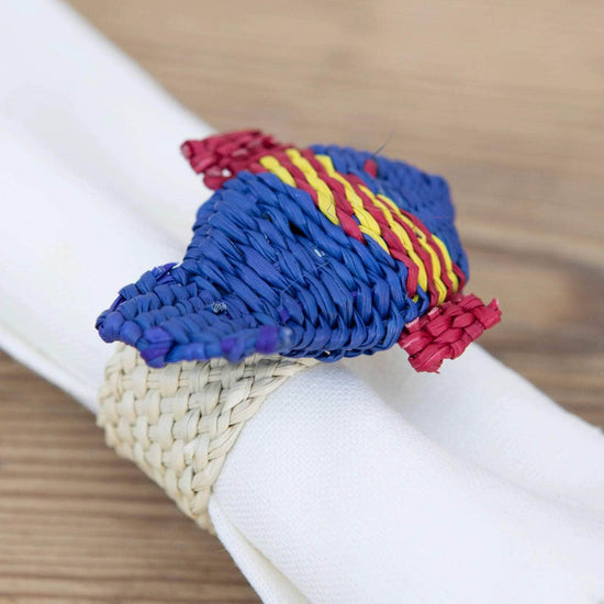 Fish Napkin Ring- Blue