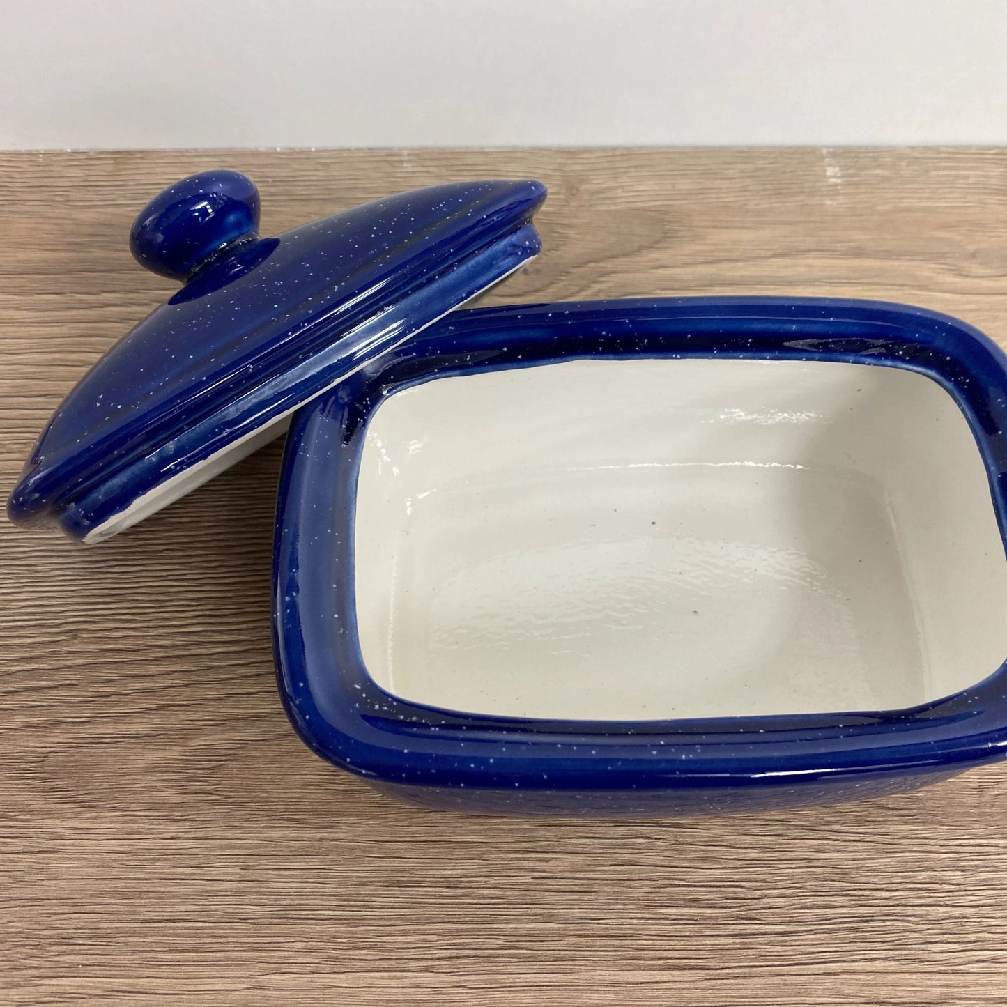 Butter Dish with Lid - Night Sky Glaze