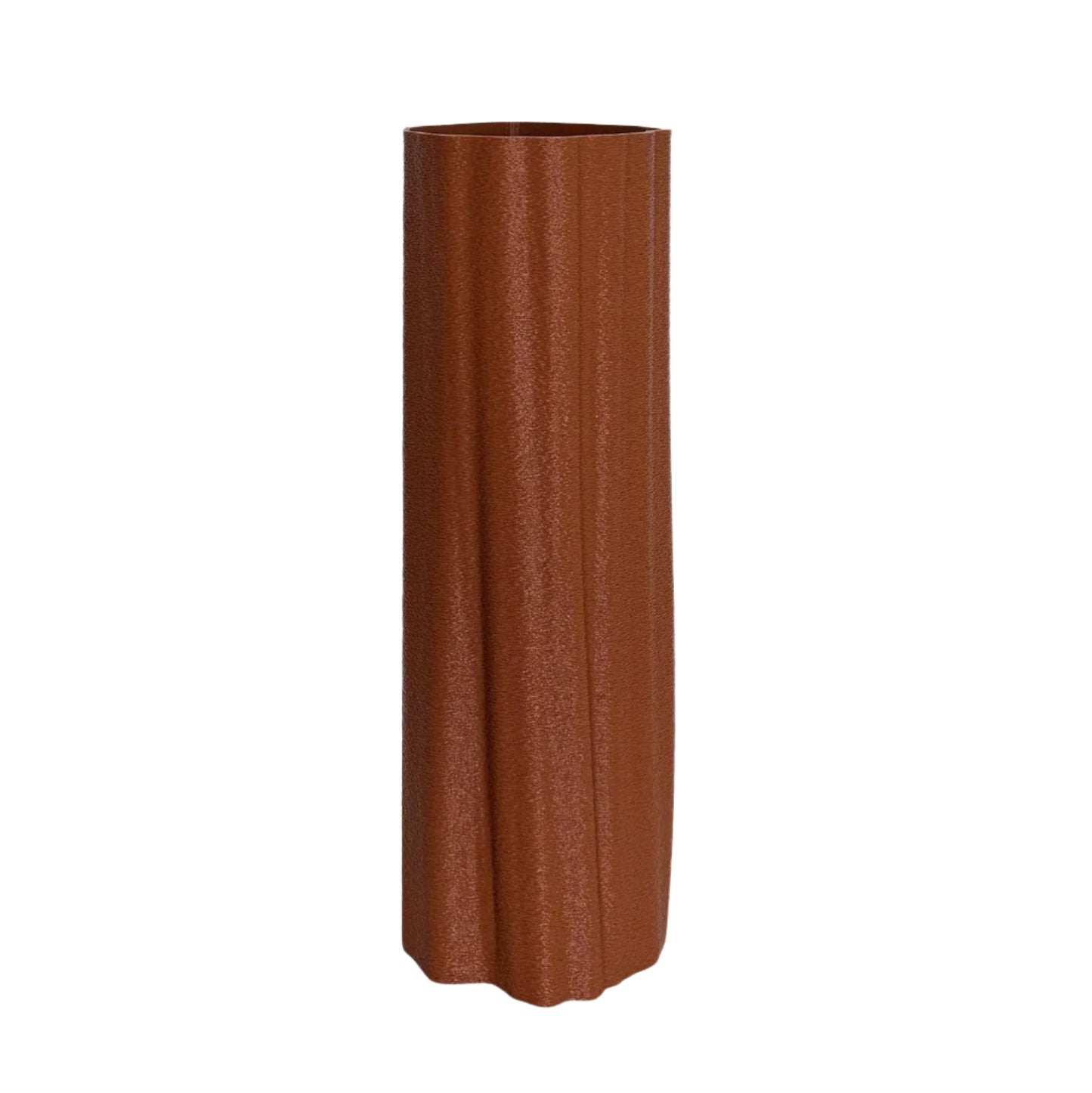 Ruut | Tall Vase | Burnt Ochre