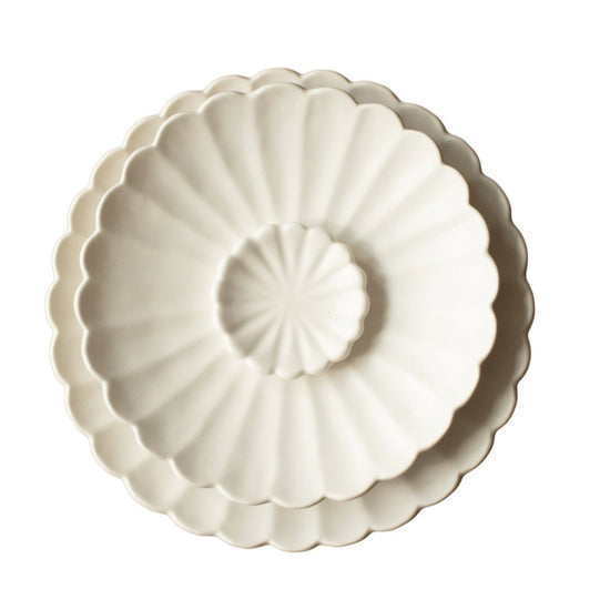 Kasumi Fujimura Flower-Shaped Large Plate