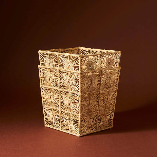 Carmen Woven Waste Paper Basket