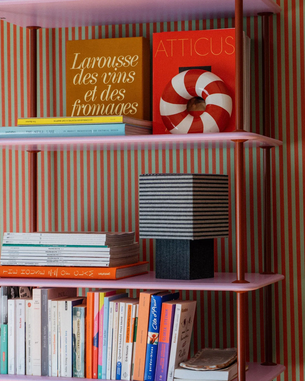 La Petite Boîte - Vinlet Striped Denim Duo Table Lamp