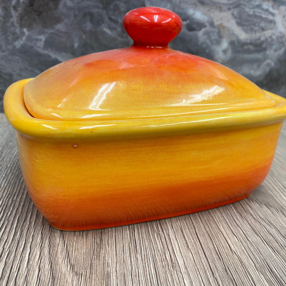 Butter Dish with Lid - Sunrise/Sunset