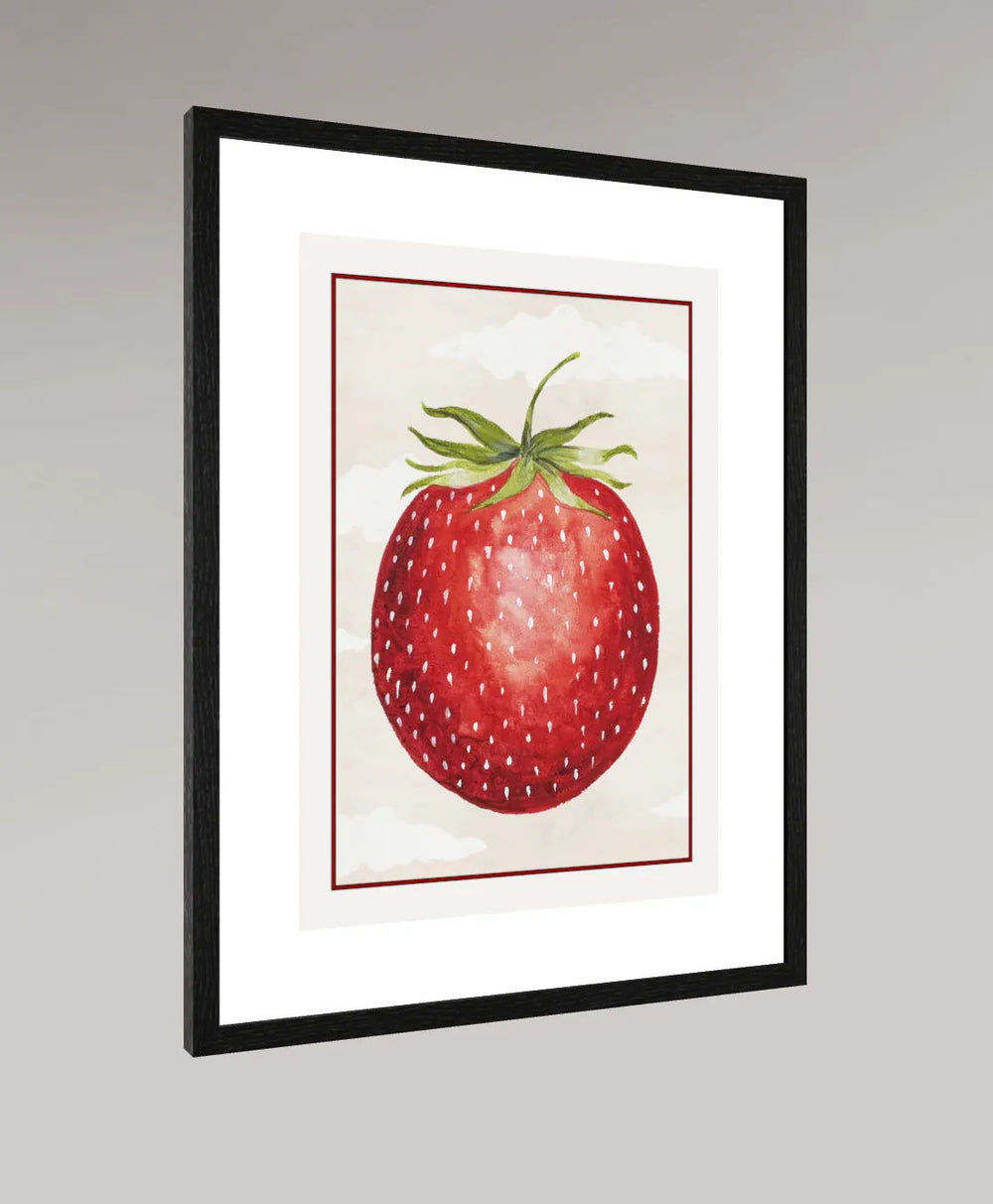 Floating Bosch Strawberry Print