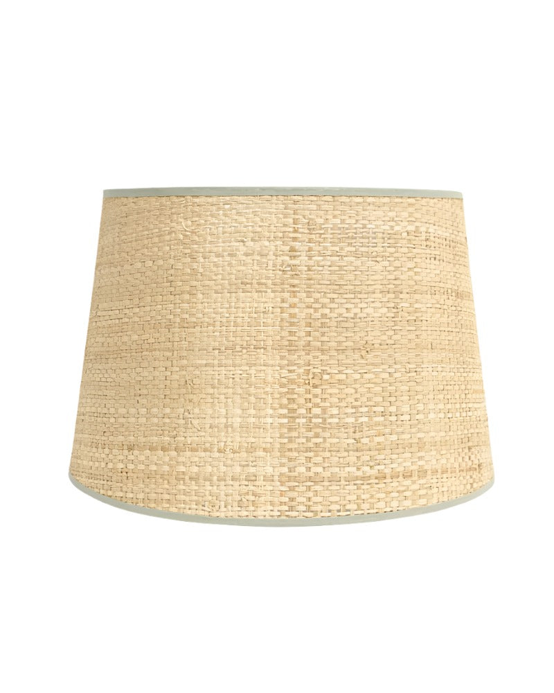 Seema Raffia Lampshade - Light Green