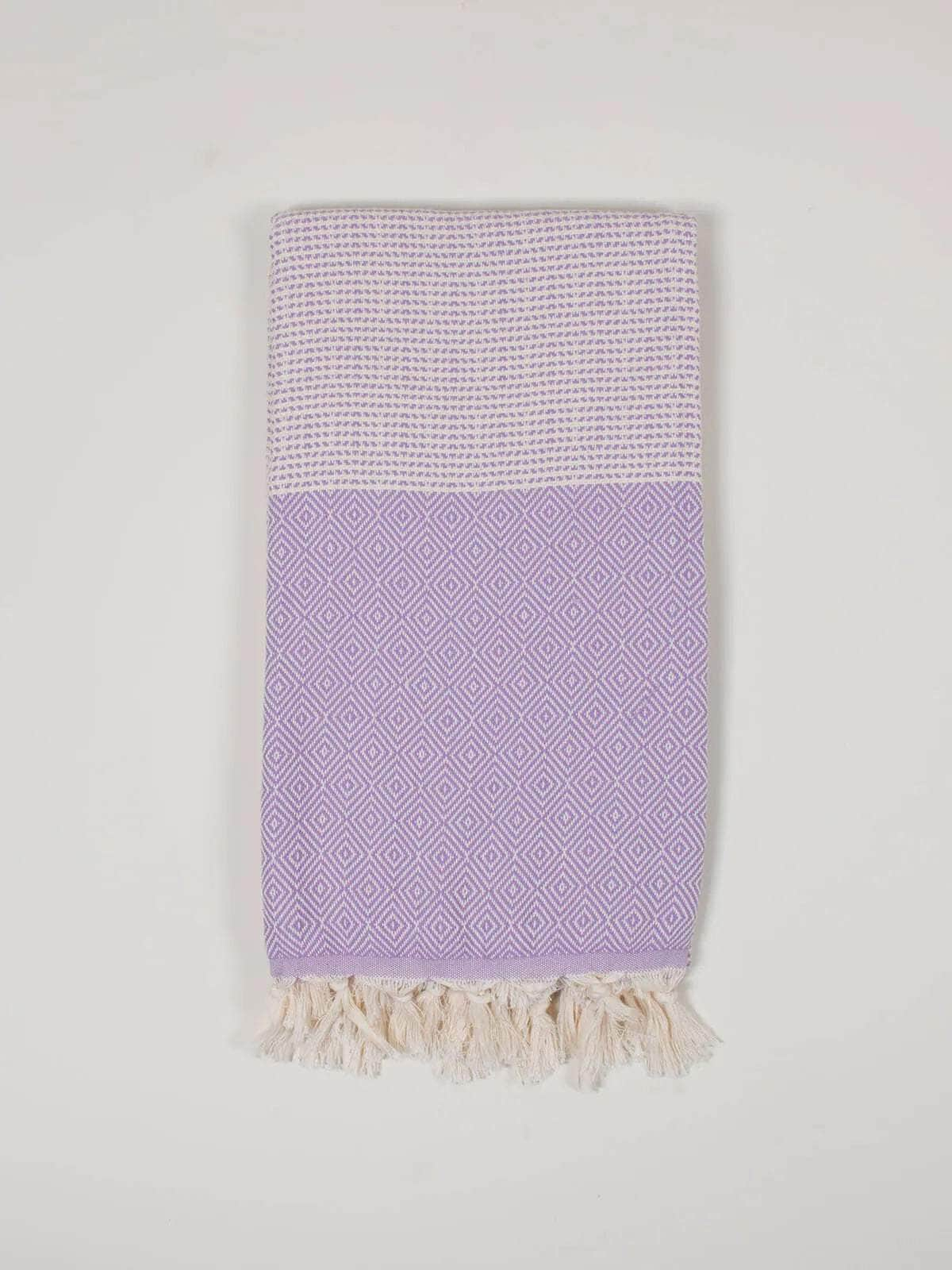 Nordic Dot Hammam Towel - Lilac