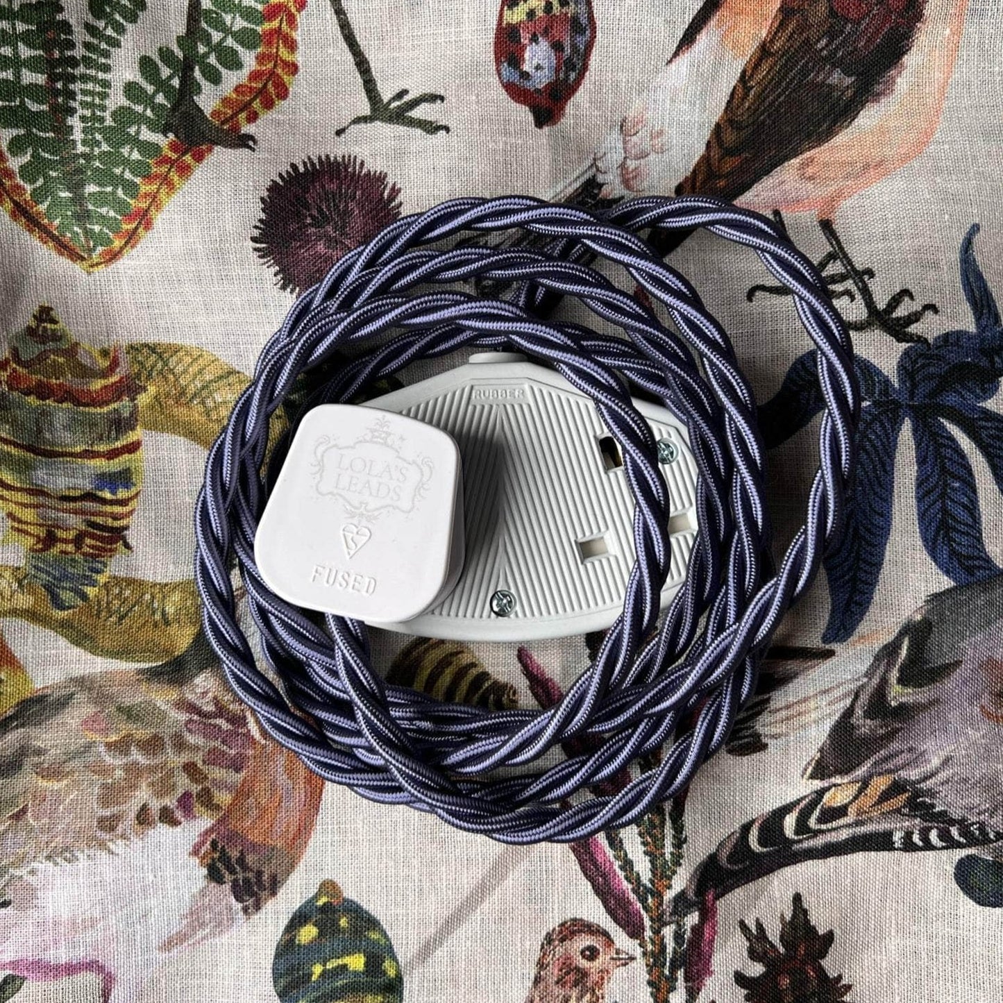 Fabric Extension Cable in Slate