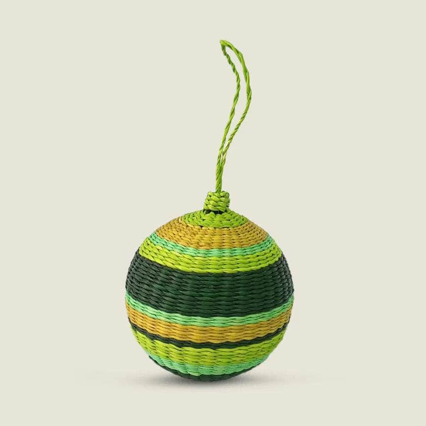 Palmito Woven Baubles (Set of 4)