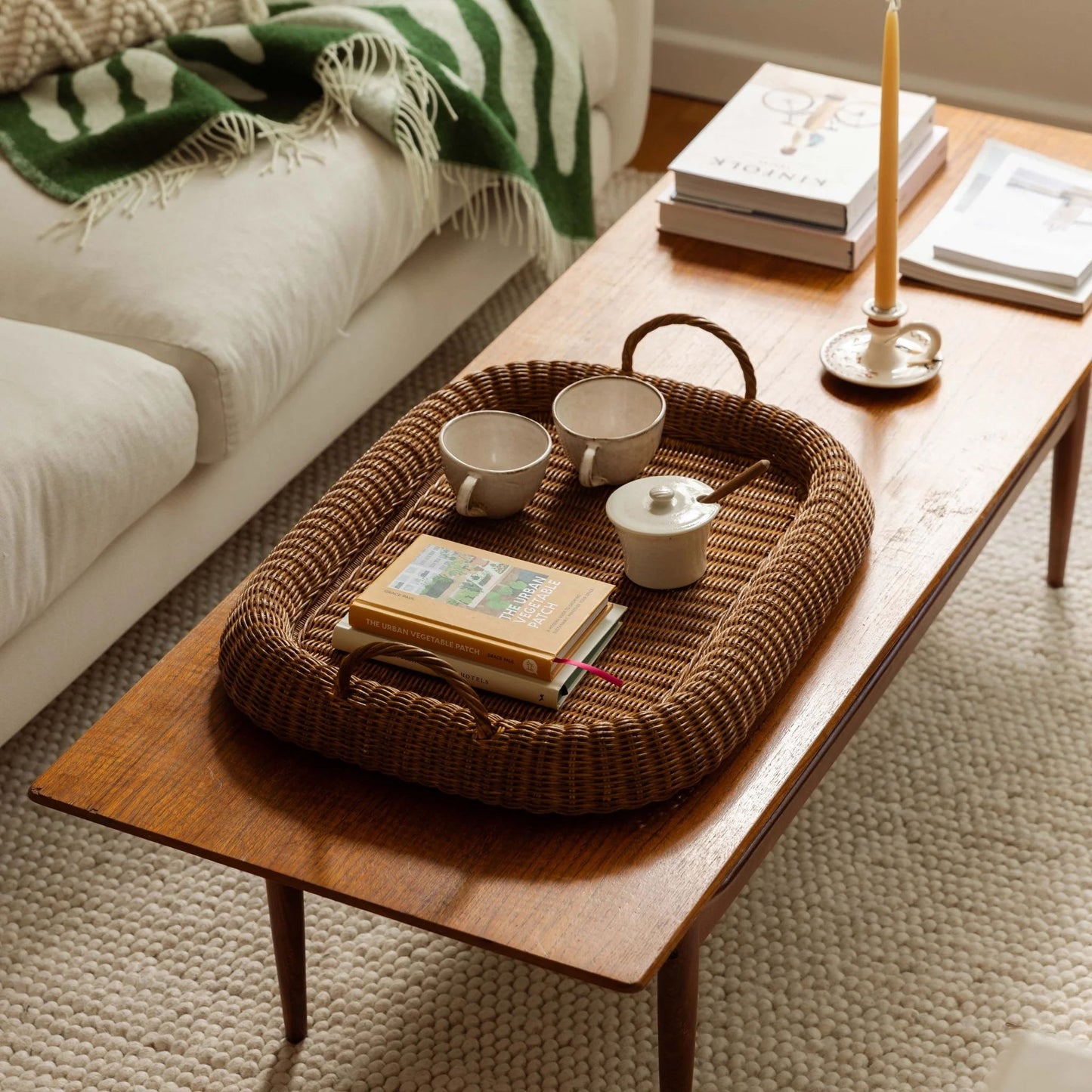 Big Chunky Tray (Teak Stained)