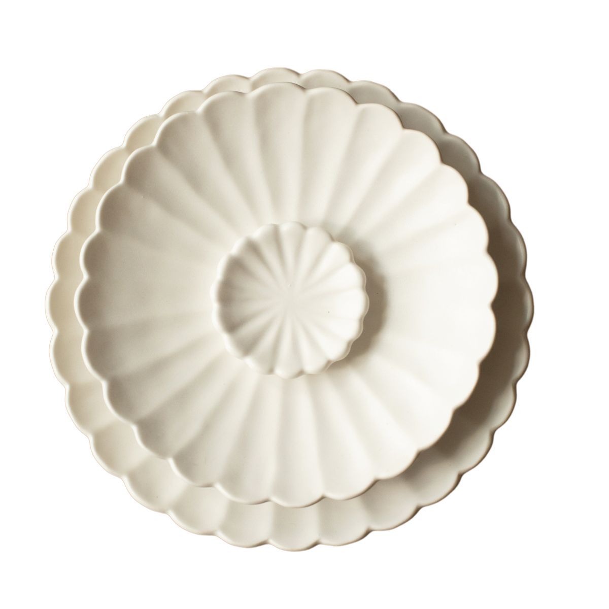 Kasumi Fujimura Flower-Shaped Medium Plate