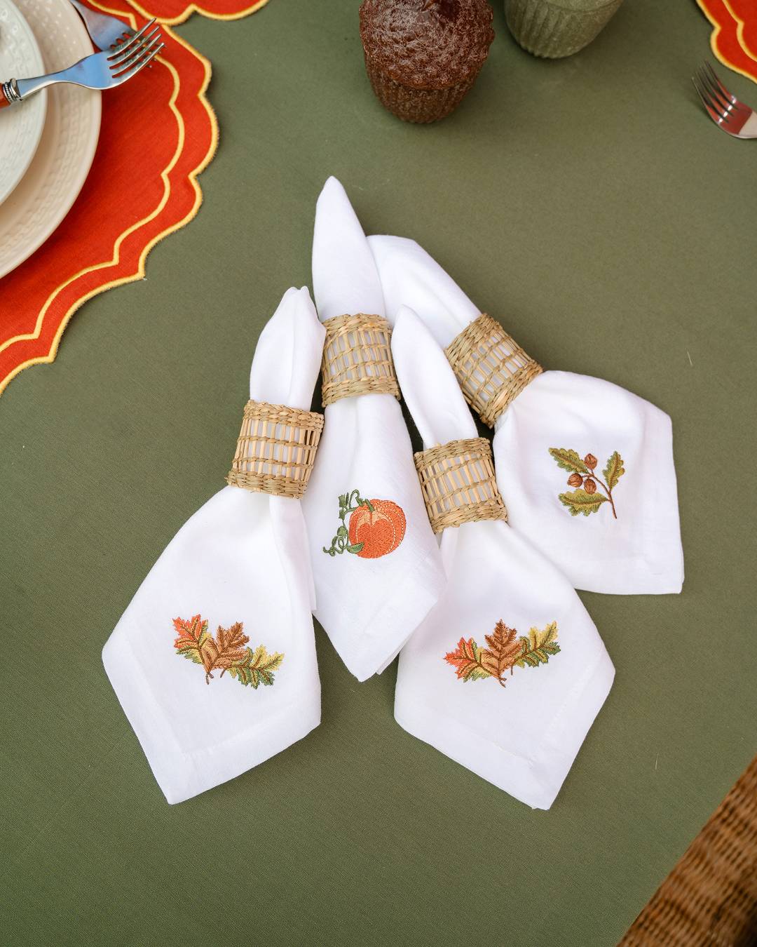 Pumpkin Napkin