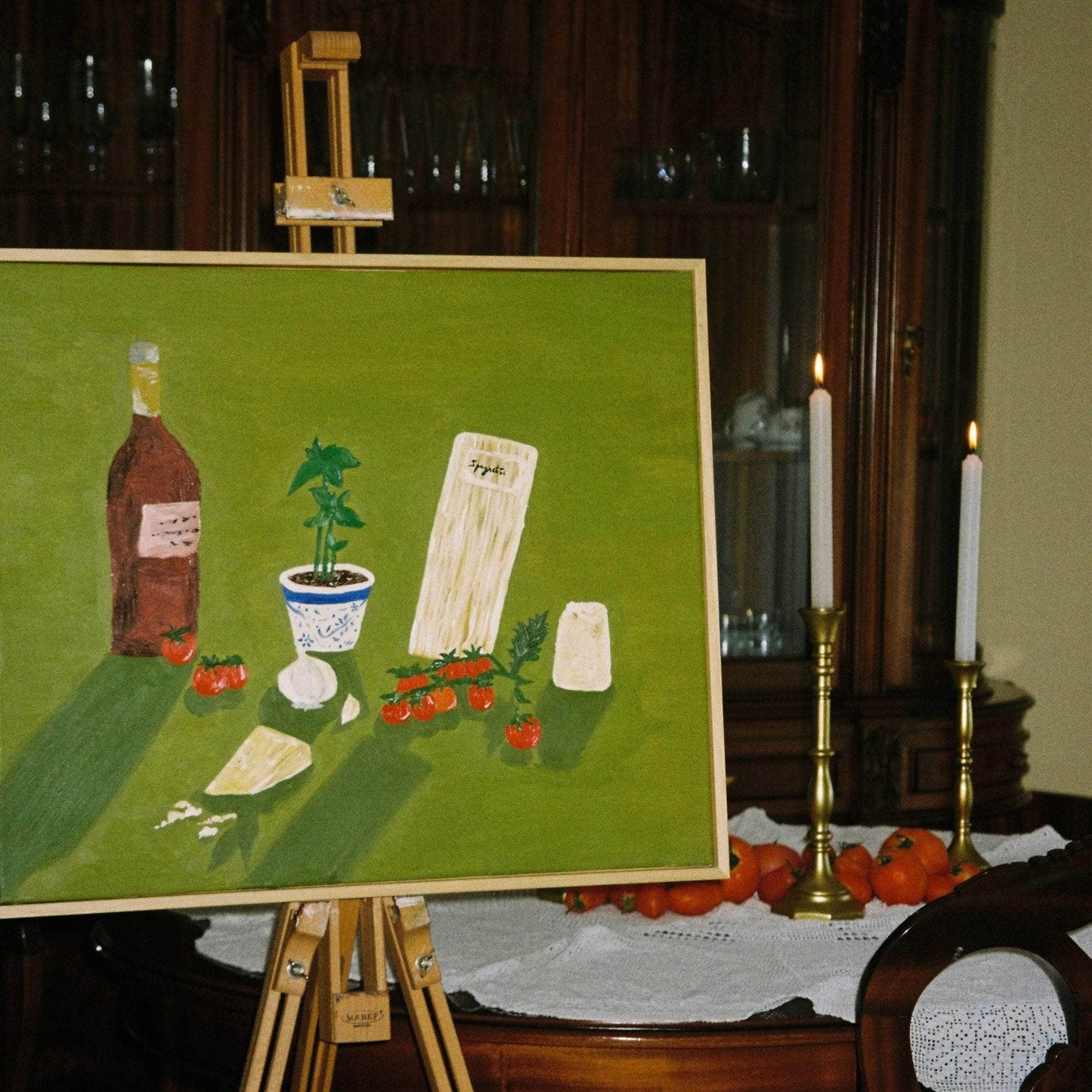 Spaghetti Alla Bolognese Painting