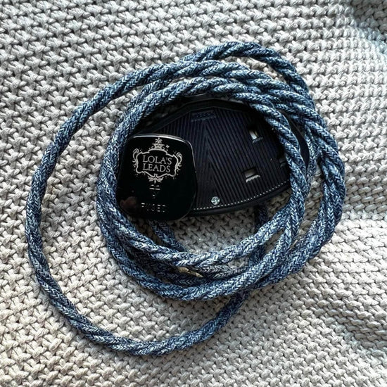 Fabric Extension Cable in Denim