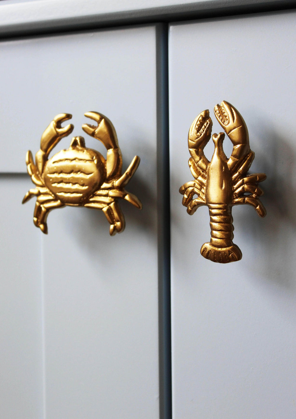 Lobster Knob Brass