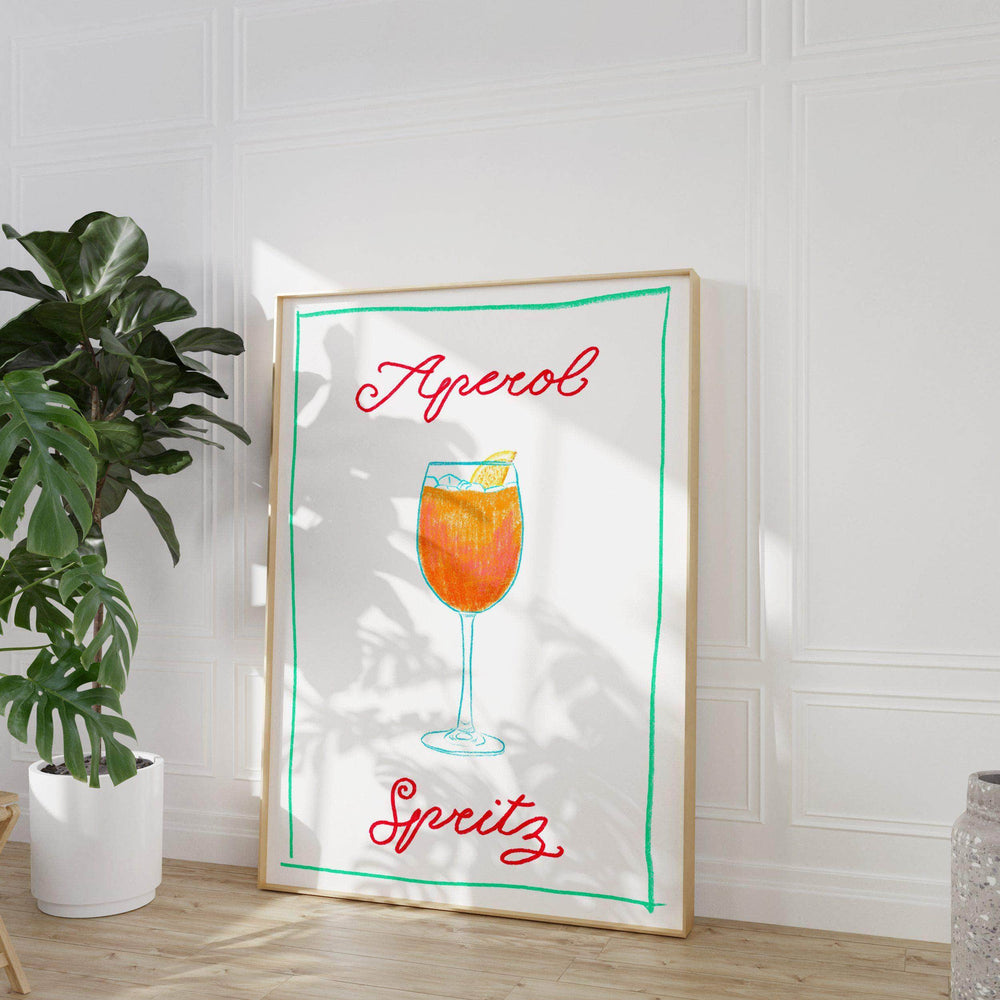 Aperol Spritz Art Print