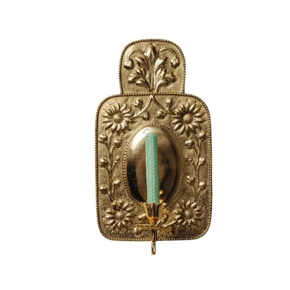 Sunflower Brass Wall Sconce (Single)