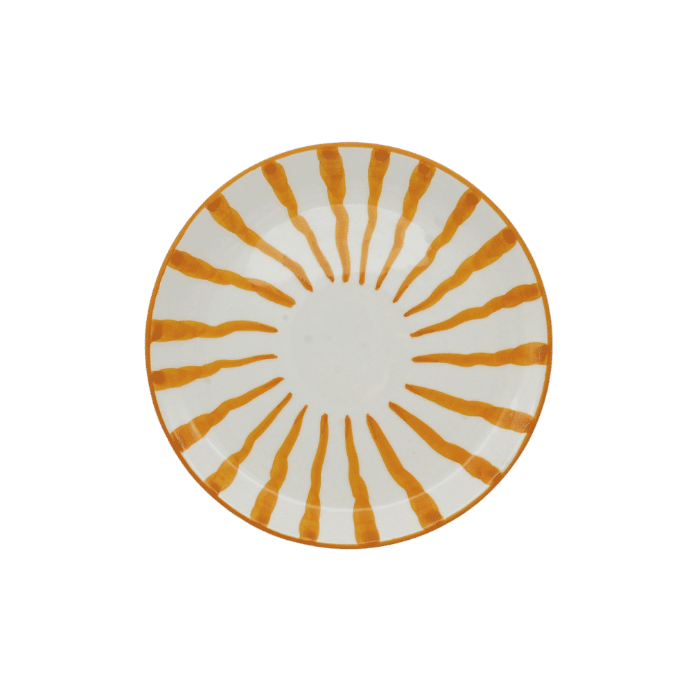 Wave Dinner Plate - Sunglow