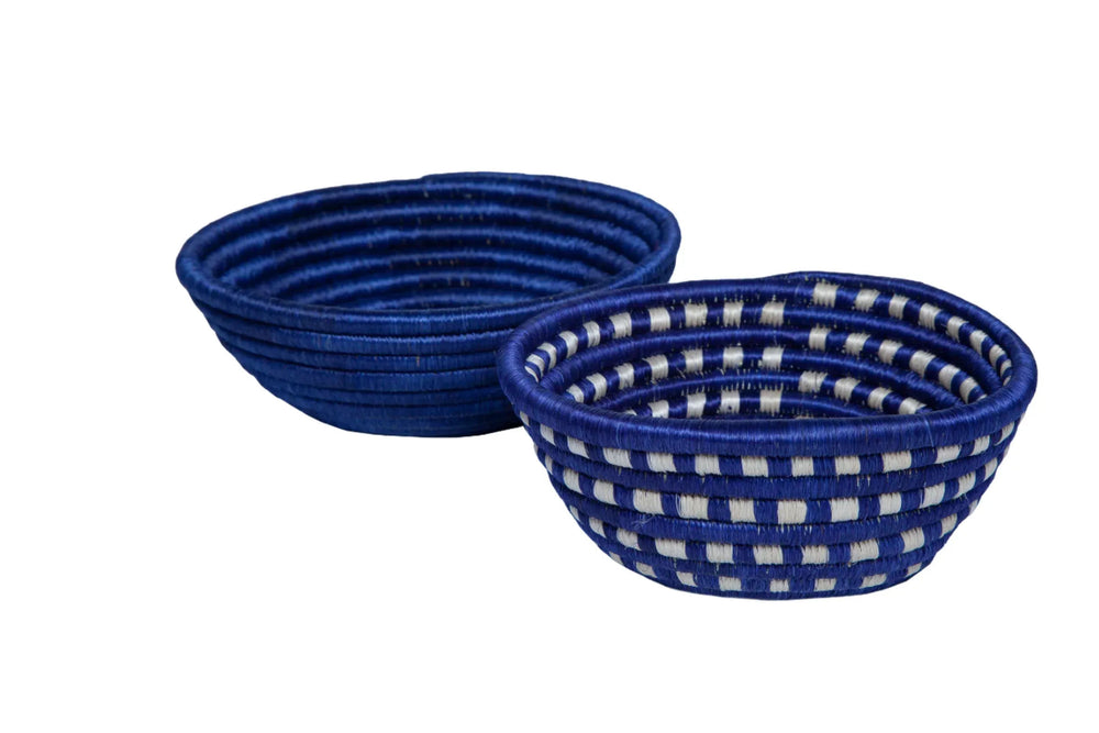 Guacamayas Solid Blue Small Bowl