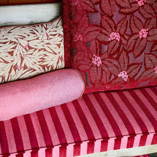 Cushion Michelle Pink & Bordeaux