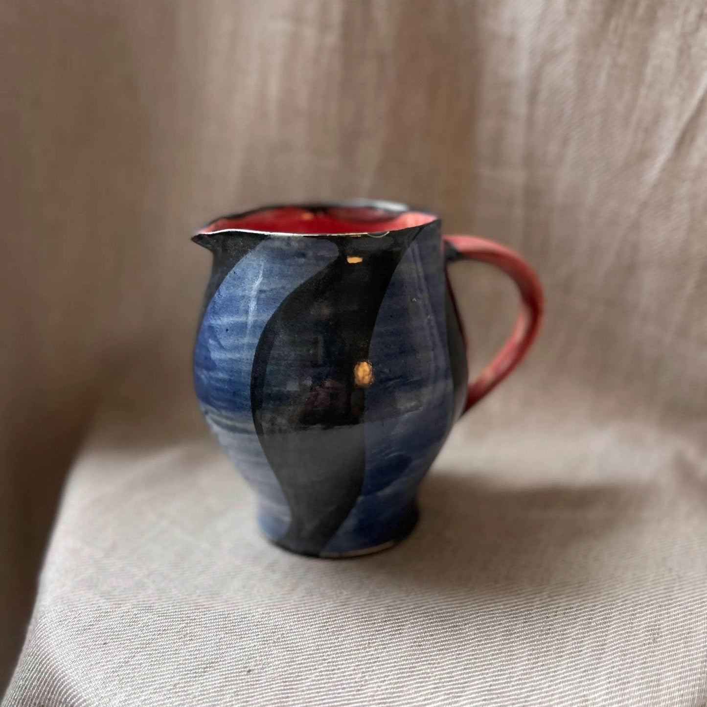 Blue Ceramic Jug