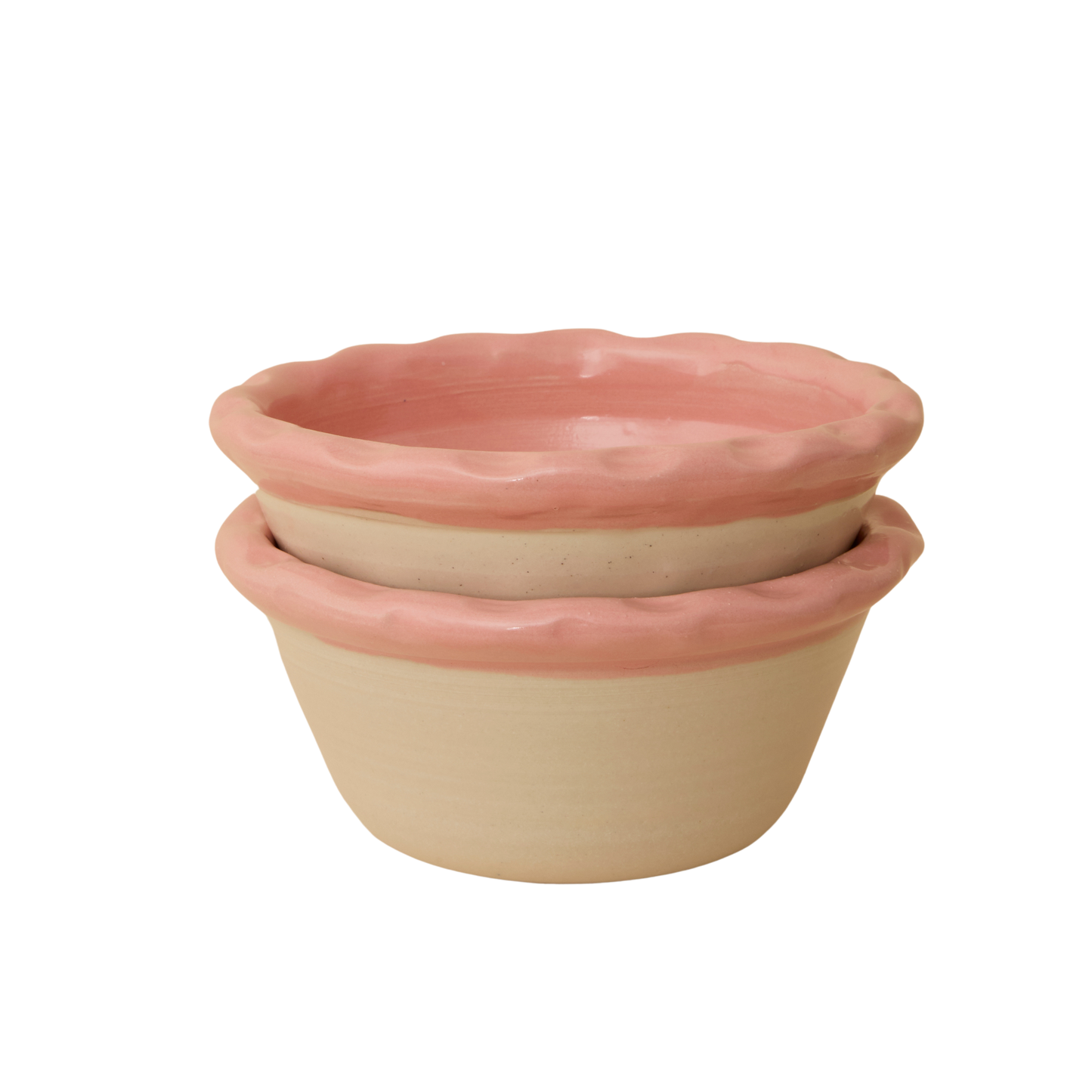 Dimple Bowls (Set of two) - Pink