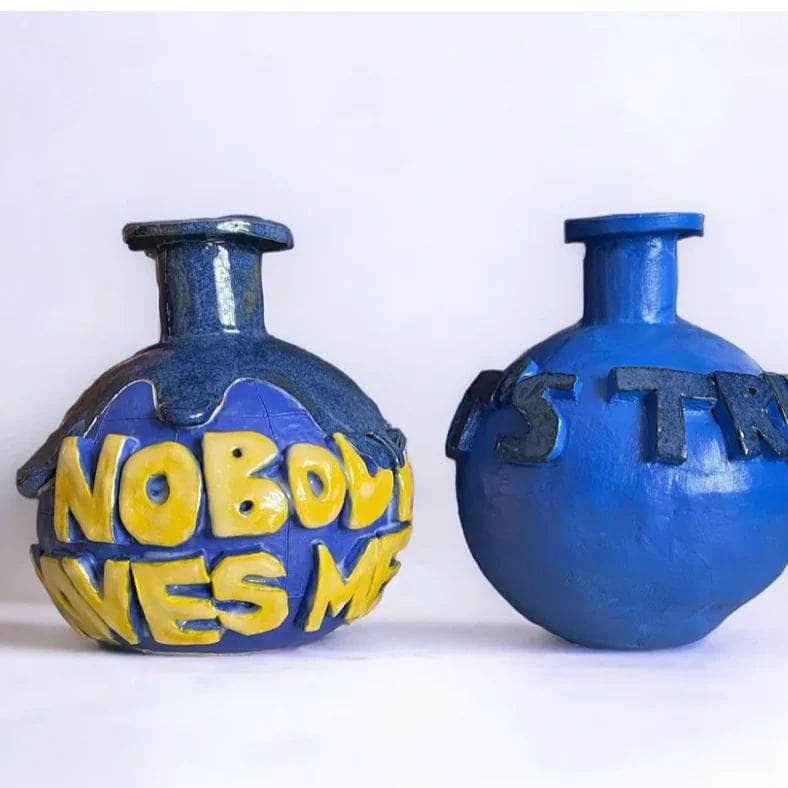 Nobody Loves Me Set of Vases