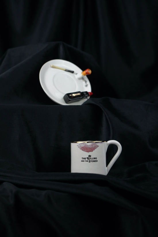 Lippy Espresso Cup & Saucer