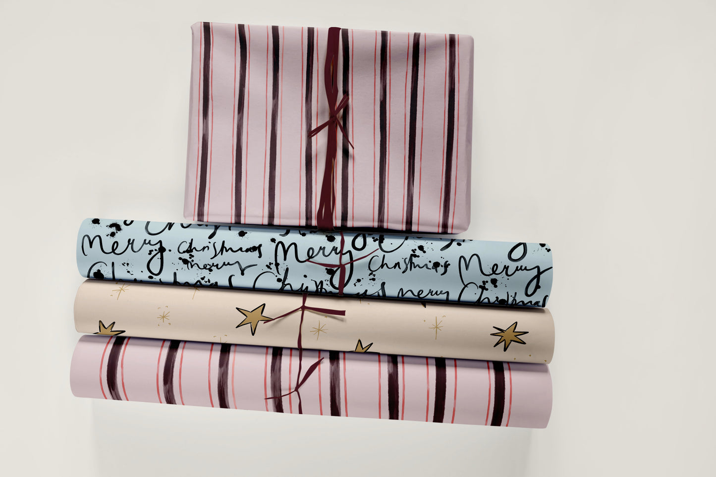 Rhubarb Crumble Gift Wrap - Sheets of 6