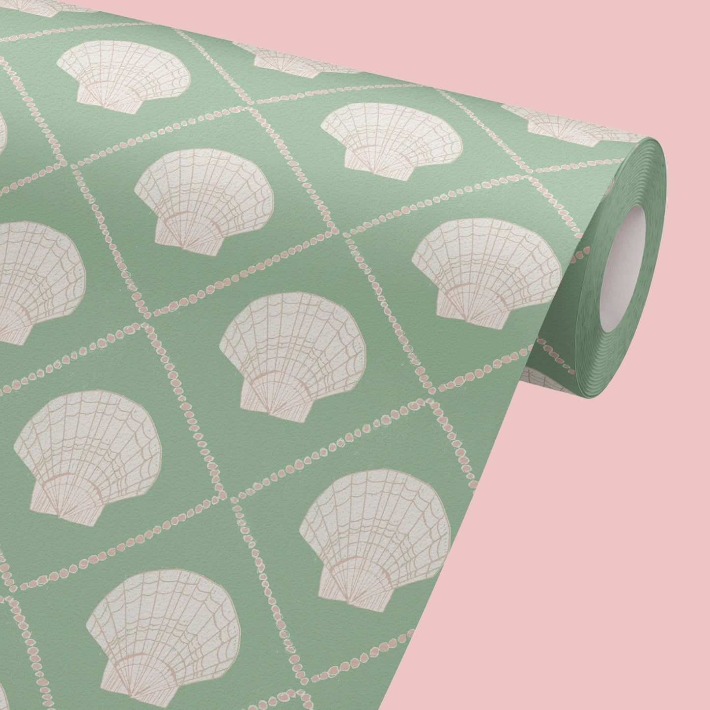 Aphrodite Wallpaper - Sea Green