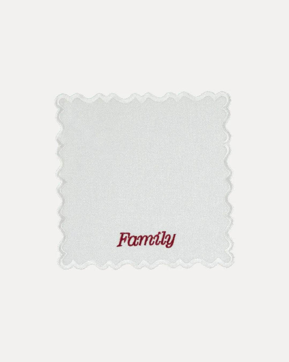 Family Wavy Cocktail Napkin