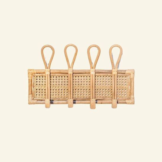 Margot Rattan Wall Rack