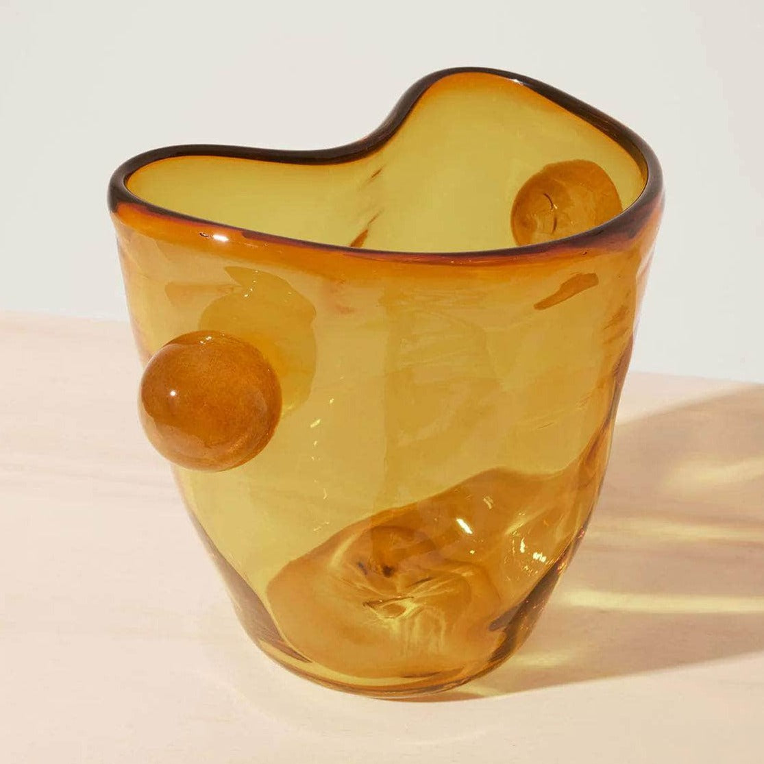 Oliver Vase Amber