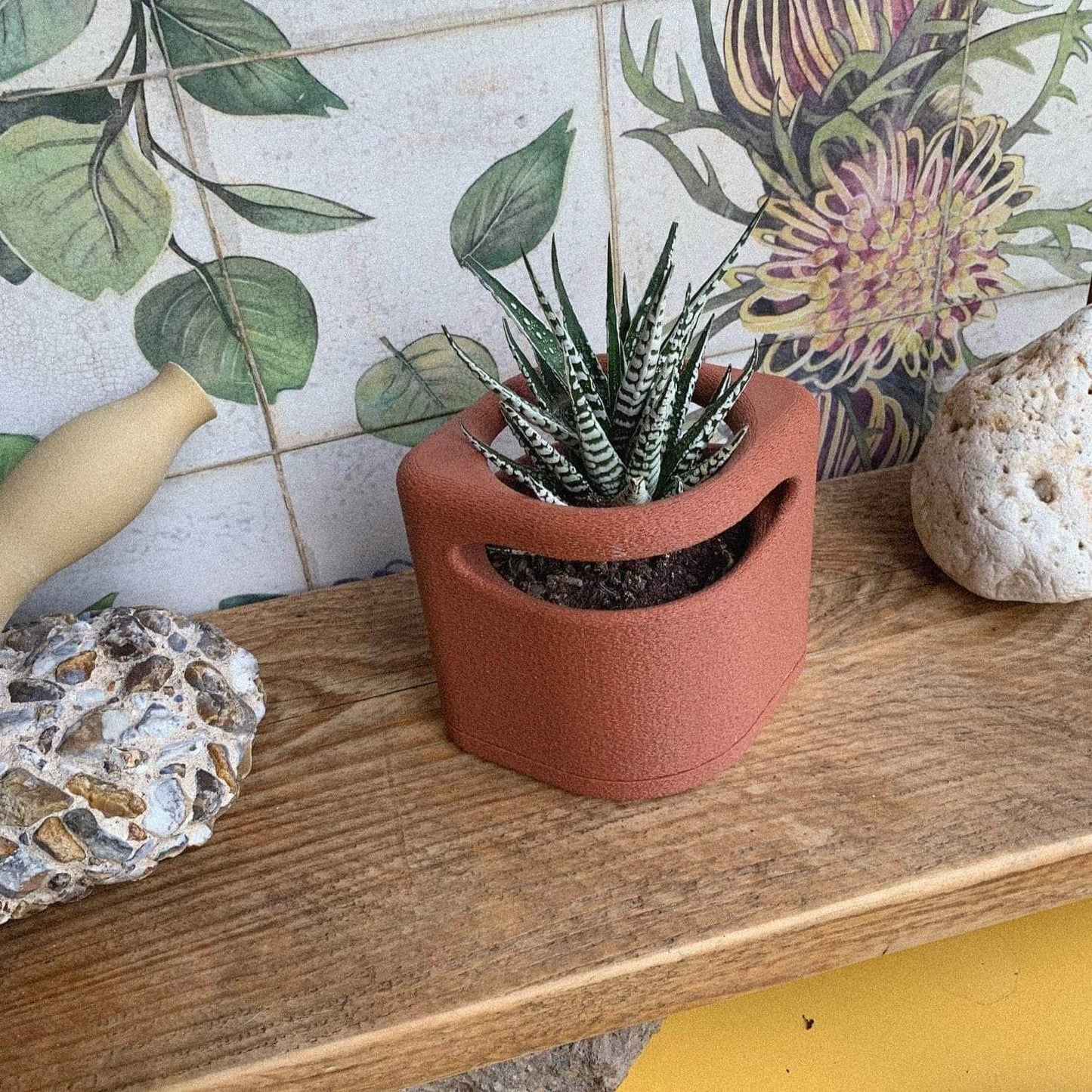 Plant Pot - Burnt Ochre