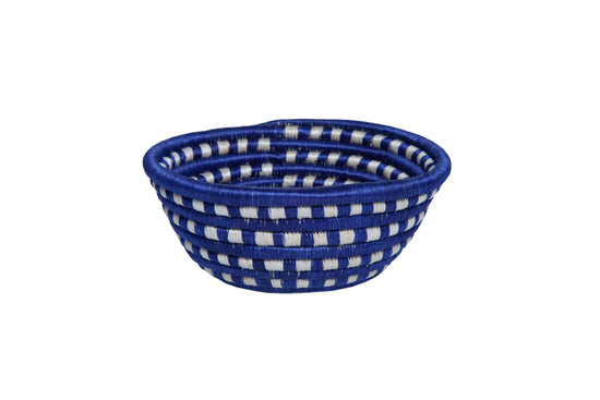 Guacamayas Blue and Natural Small Bowl