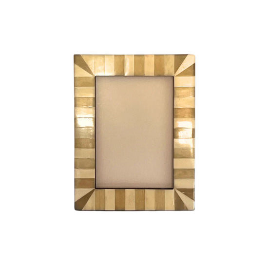 Photo Frame | Beige & White